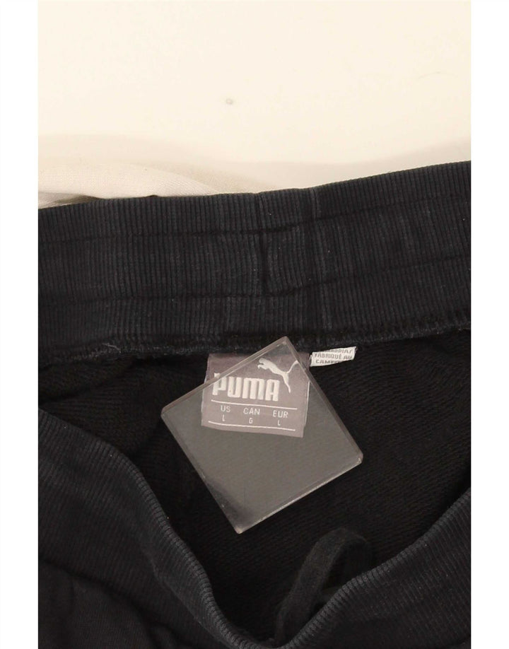Puma Herre træningsdragt Bukser Joggers Large Black Colourblock