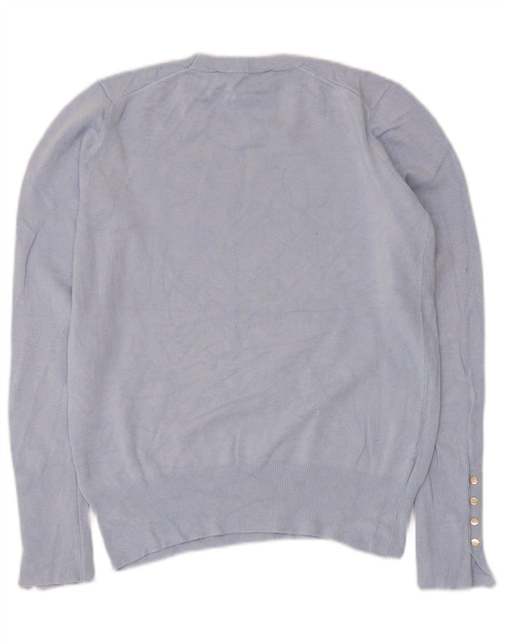 Zara Dame sweater med rund hals DK 12 Medium Blue