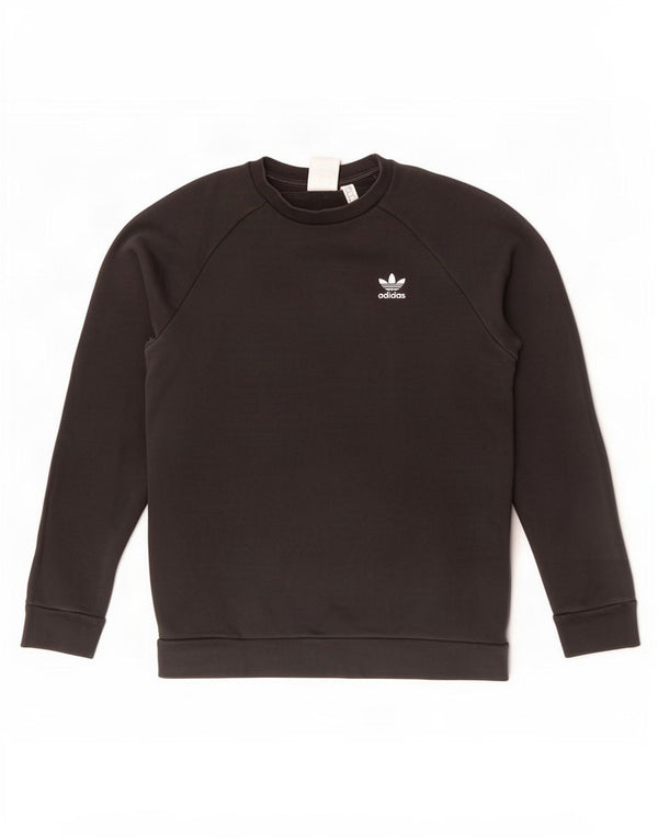 Adidas Sweatshirt til mænd, lille sort bomuld