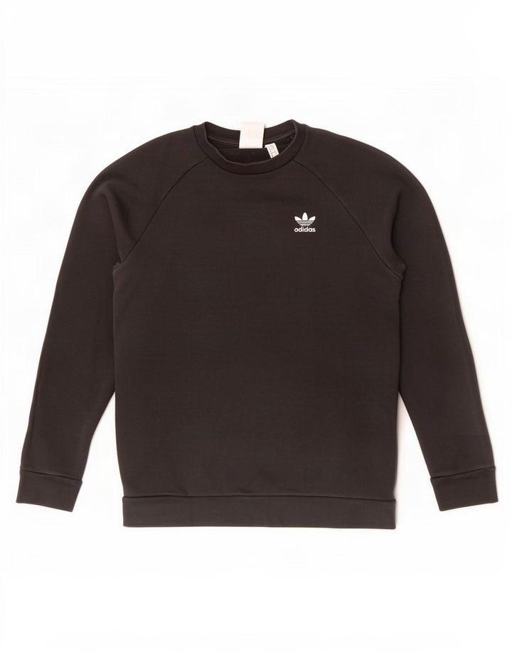 Adidas Sweatshirt til mænd, lille sort bomuld