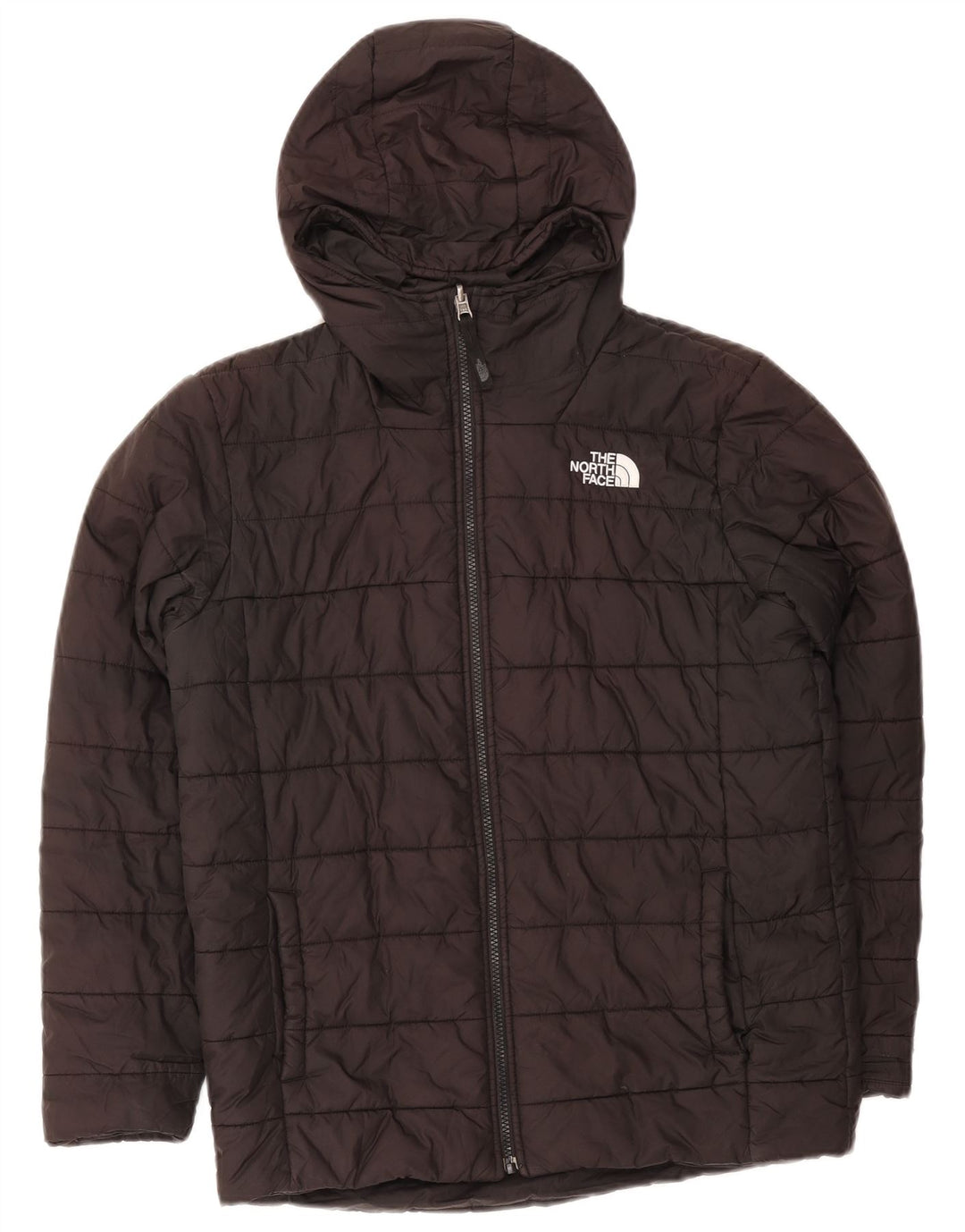 THE NORTH FACE Polstret hættejakke til drenge 11-12 år Sort