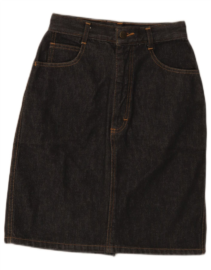Kentucky Dame Denim Nederdel W26 Lille Sort