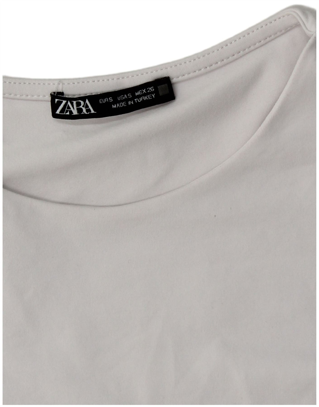 Zara Womens Bodysuit UK 8 Small White