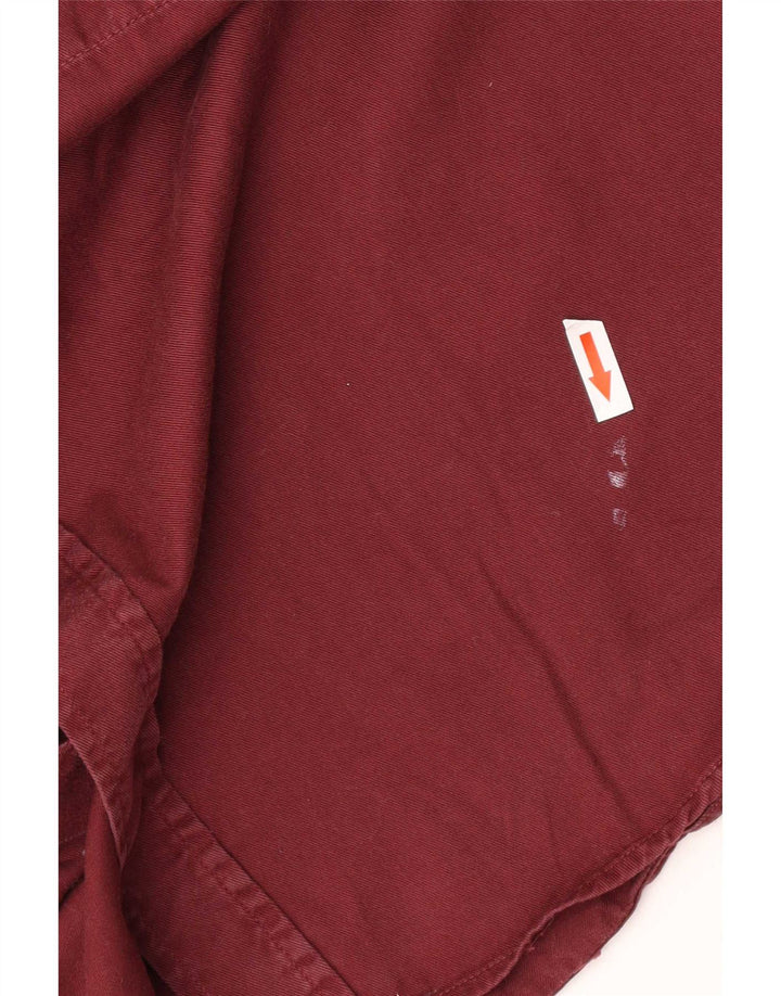 North Sails Herreskjorte Large Burgundy Cotton