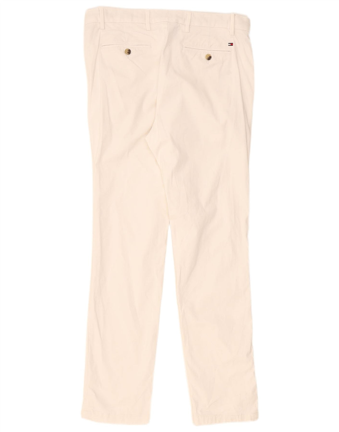 Tommy Hilfiger Herre Slim Chino Bukser W34 L32 Hvid