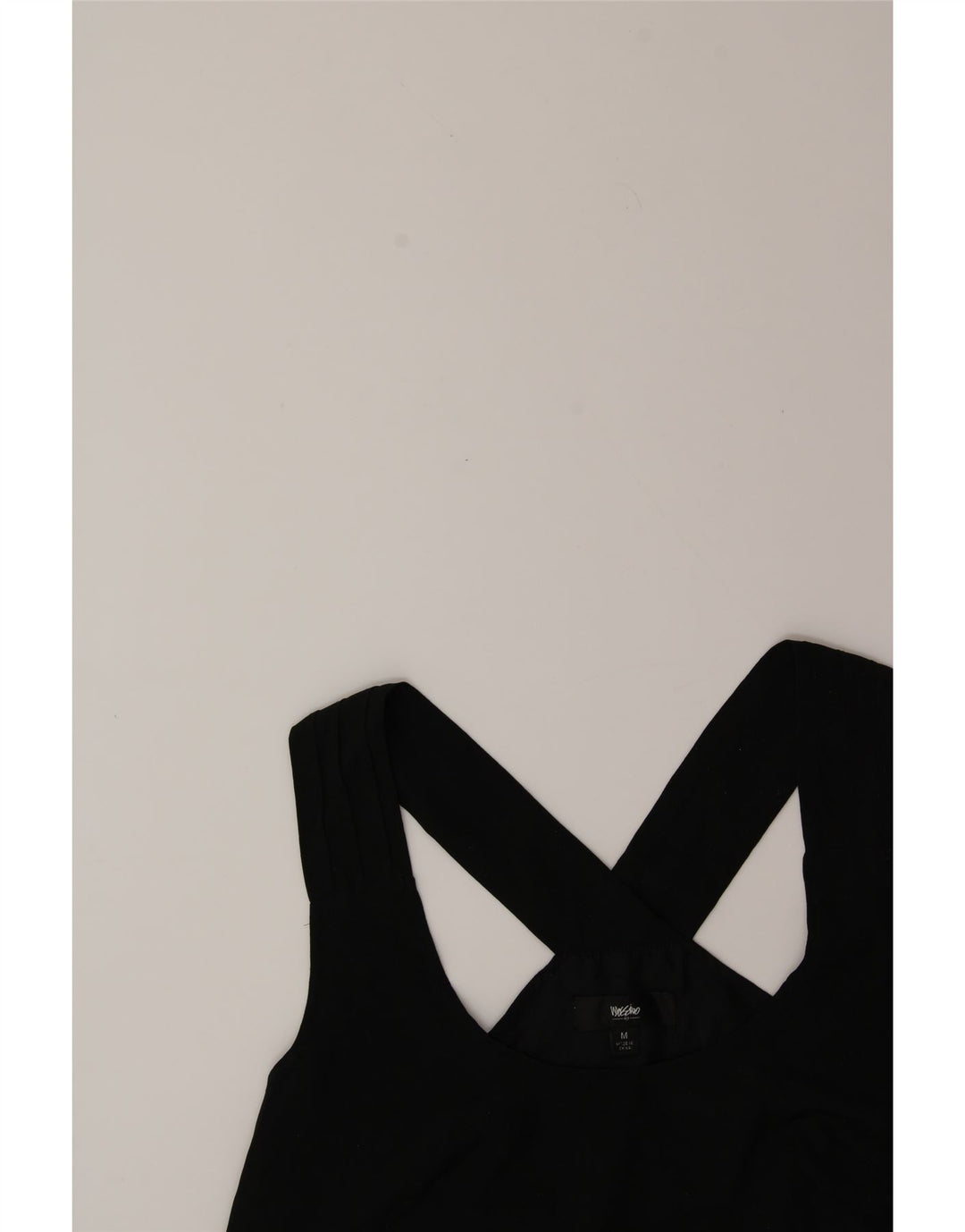 MOSSIMO Womens Sleeveless Shift Dress UK 14 Medium Black Polyester Vintage Mossimo and Second-Hand Mossimo from Messina Hembry 