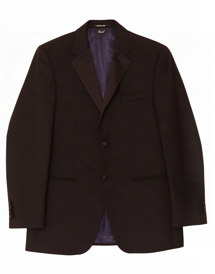 John Lewis Herre 2-knaps blazerjakke UK 38 Medium Sort Uld