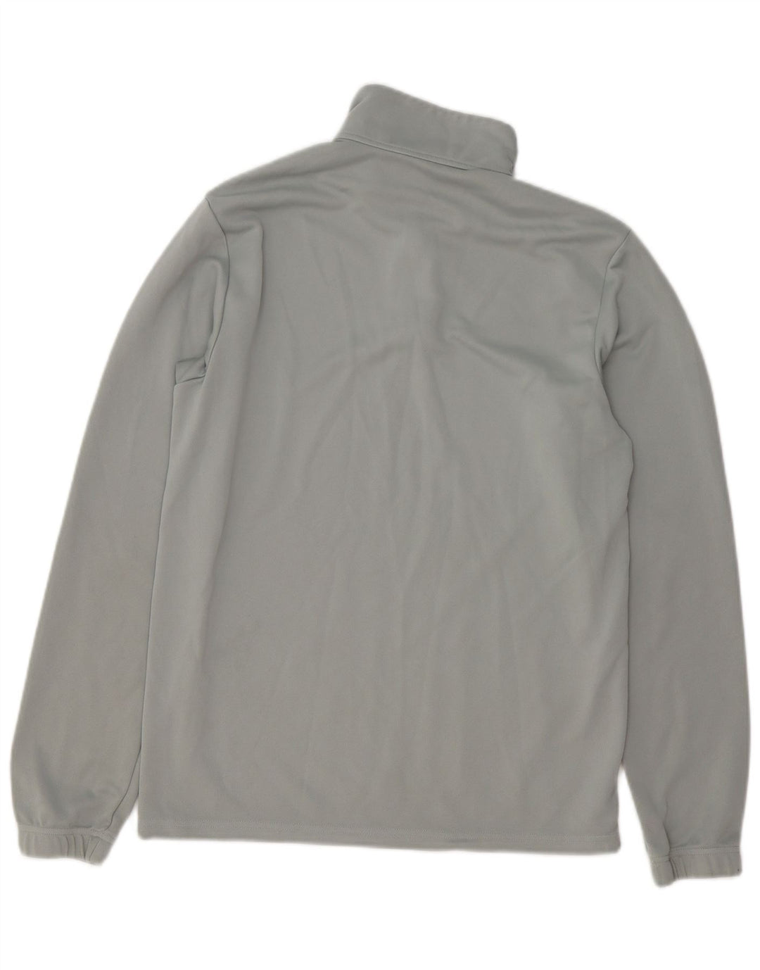Adidas Herre Aeroready Zip Neck Pullover Træningsdragt Top Medium Grey Polyester