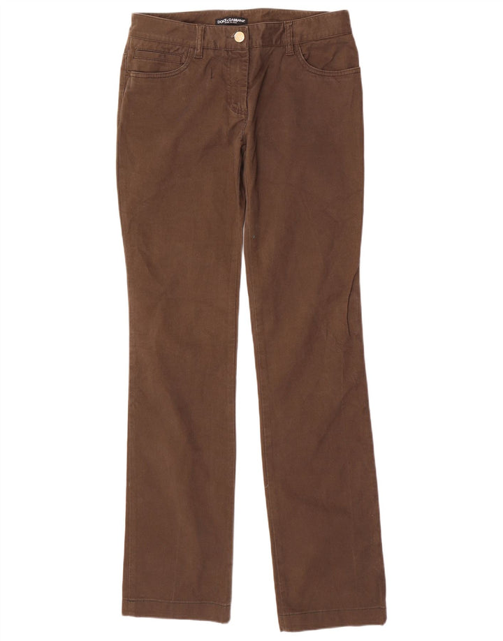 Dolce & Gabbana Lige jeans til kvinder IT 42 Medium W28 L33 Brun Bomuld