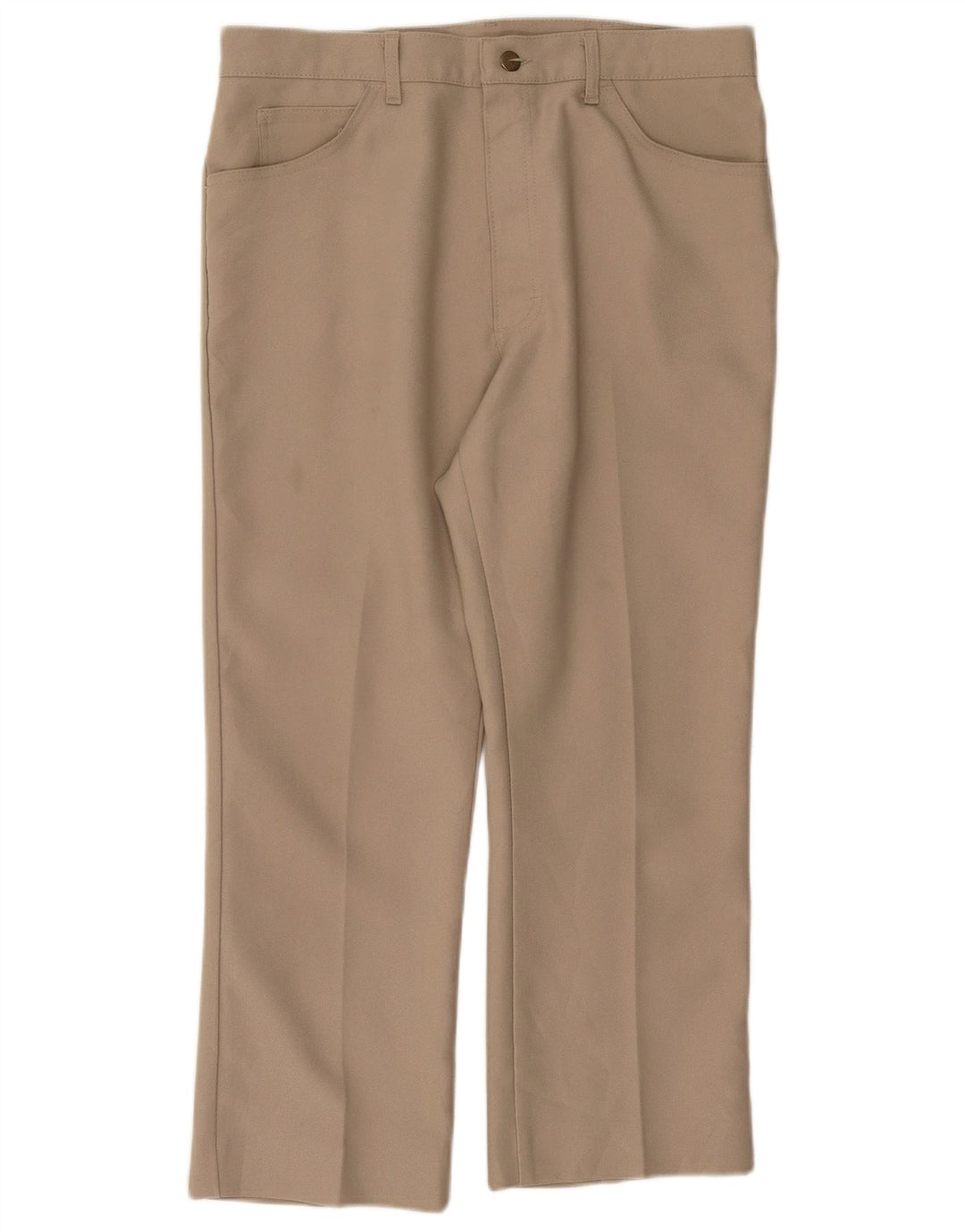 LEE Straight Casual Bukser til mænd W36 L26 Beige Polyester