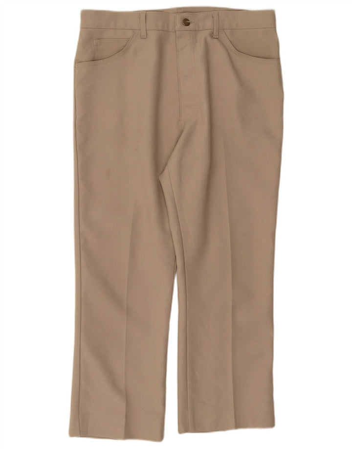 LEE Straight Casual Bukser til mænd W36 L26 Beige Polyester