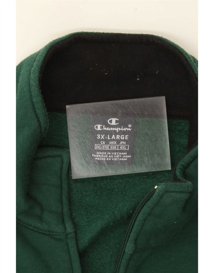 Champion Herre træningsdragt Topjakke 3XL Grøn Colourblock