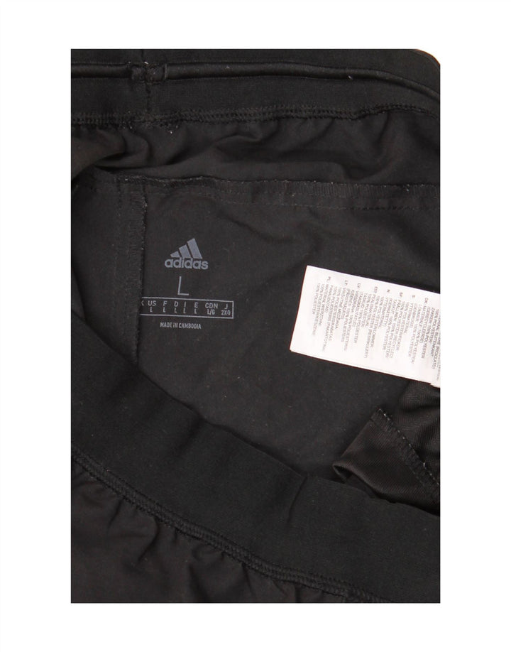 Adidas Træningsdragtsbukser til mænd Stor sort polyester