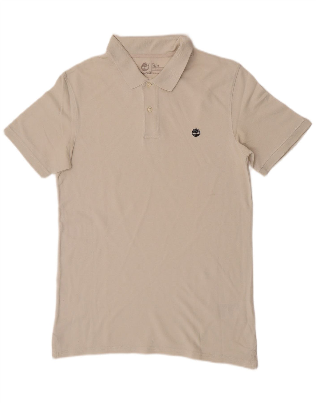 Timberland Herre Slim Fit Polo Shirt Medium Beige Bomuld