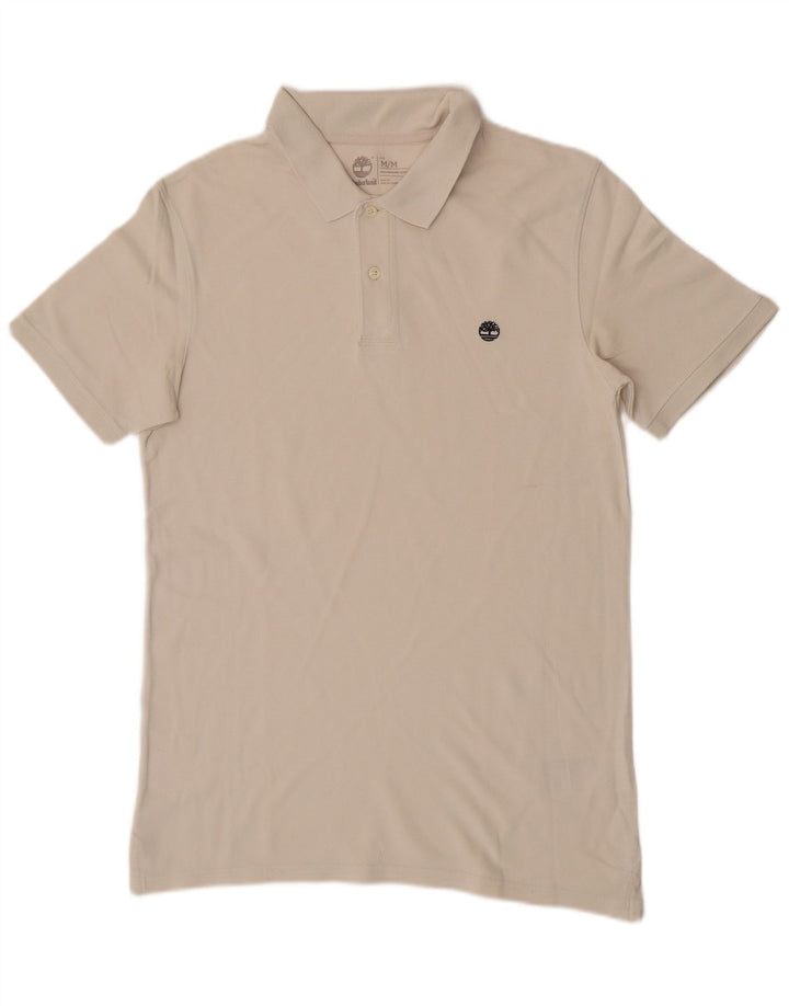 Timberland Herre Slim Fit Polo Shirt Medium Beige Bomuld