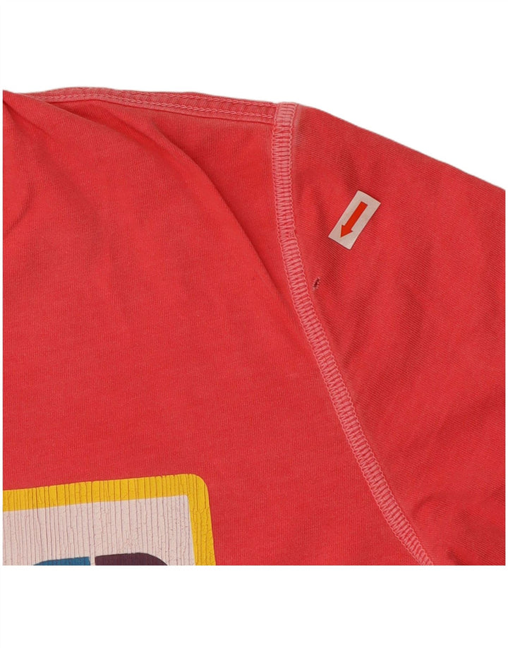 Dsquared2 Herre grafisk T-shirt Top Lille Pink