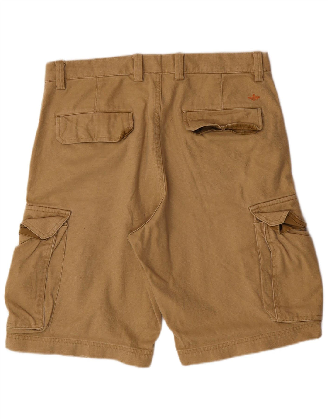 DOCKERS Herre Cargo Shorts W32 Medium Beige Bomuld