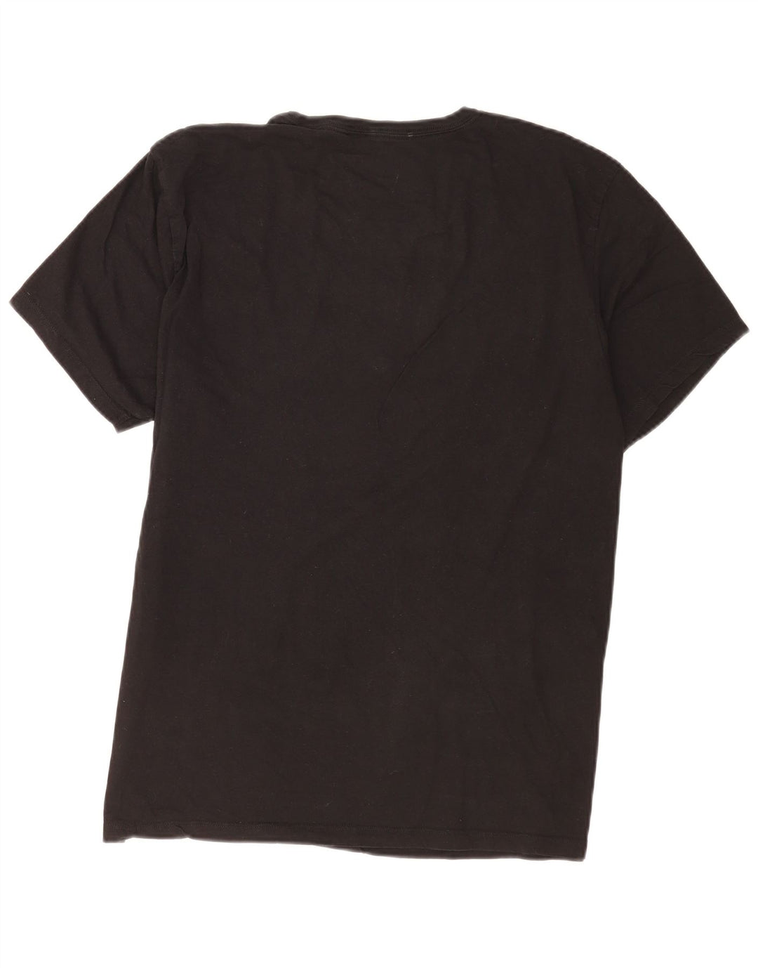 Calvin Klein Herre T-Shirt Top Stor Sort Bomuld