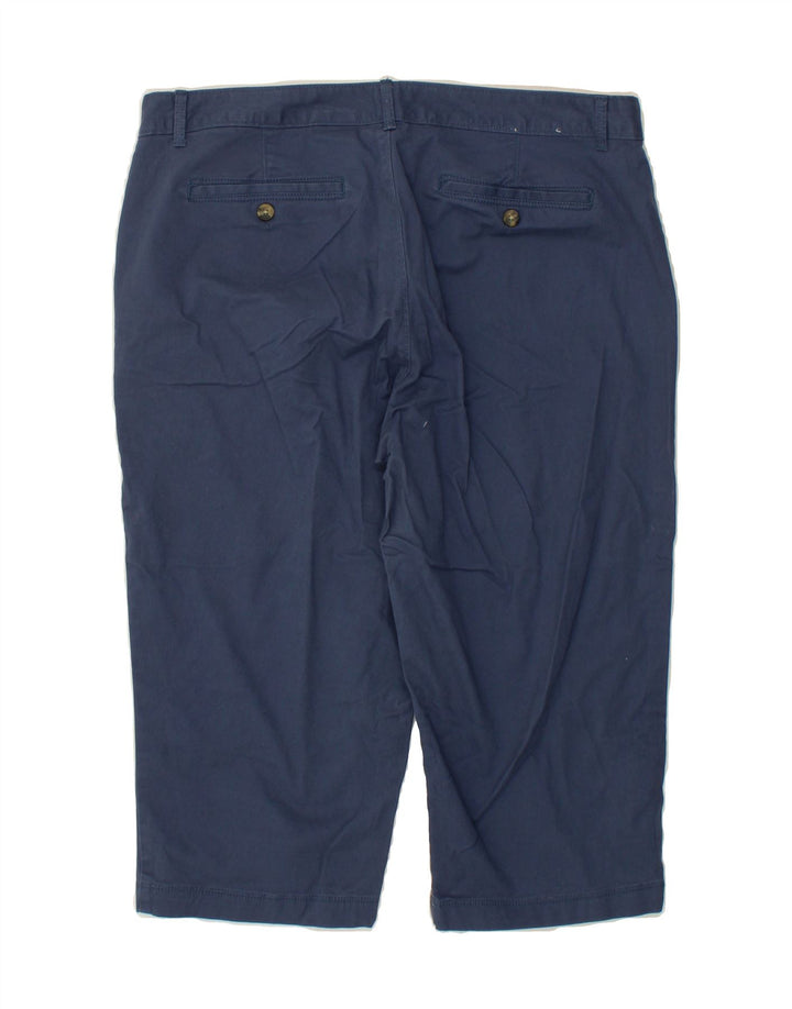 DOCKERS Womens Bermuda Shorts US 16 2XL W36 Navy Blue Cotton Vintage Dockers and Second-Hand Dockers from Messina Hembry 