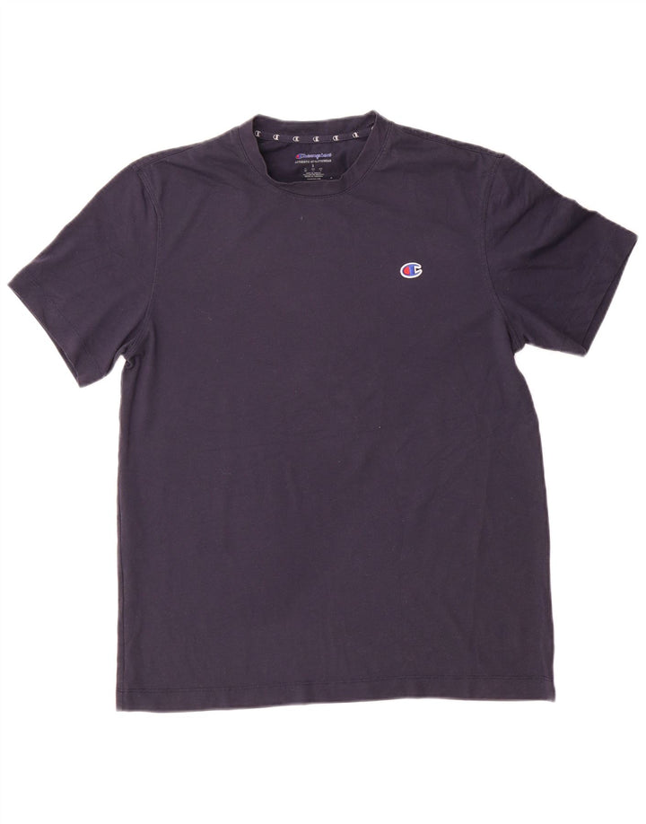 Champion Herre kortærmet Regular Fit T-shirt Top Lille marineblå