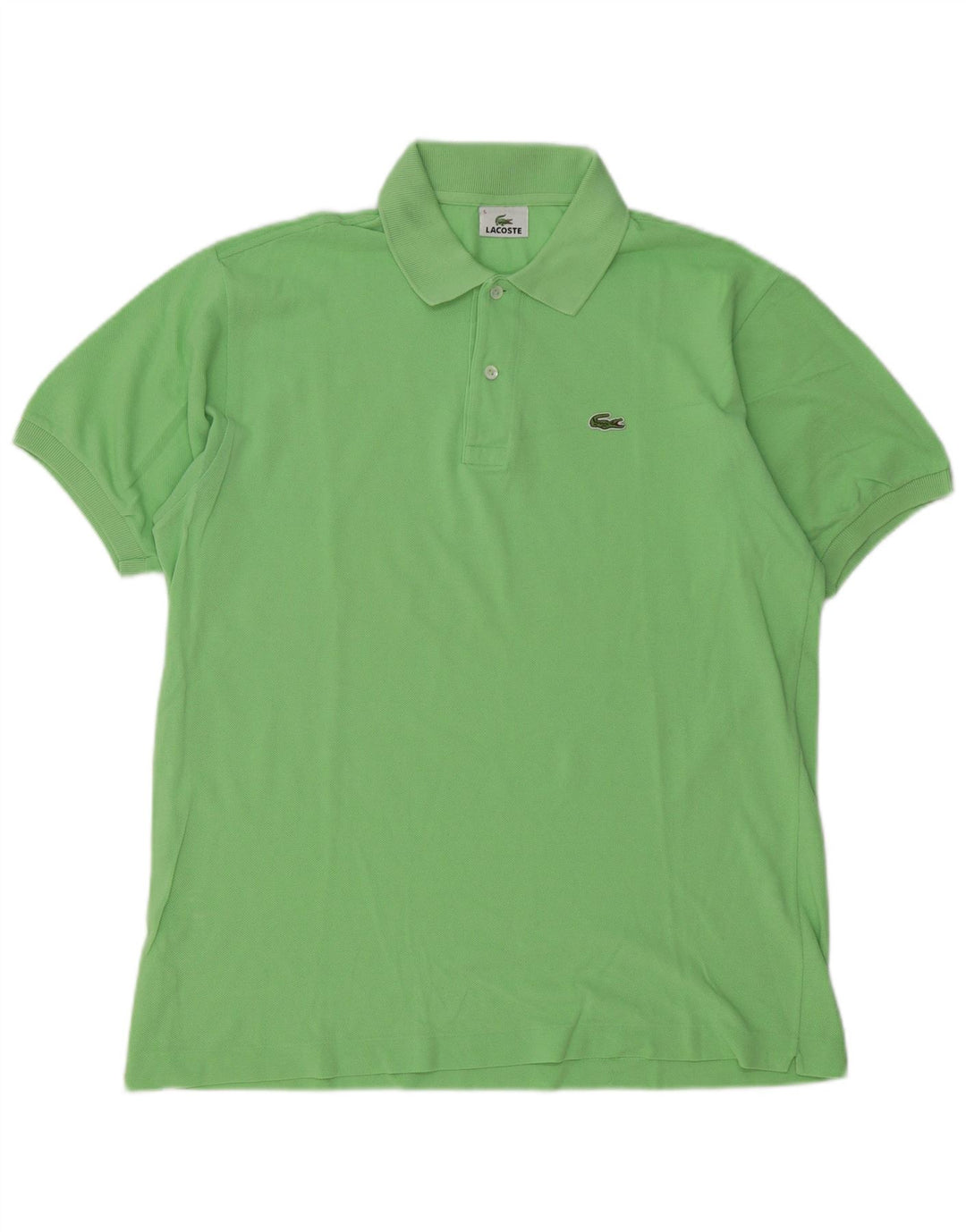 Lacoste herre poloskjorte str. 5 Large grøn bomuld