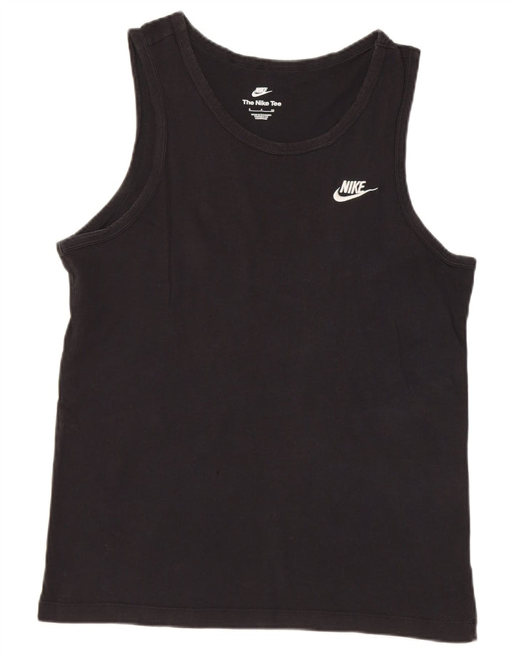 Nike Herrevest Top Lille Sort Bomuld