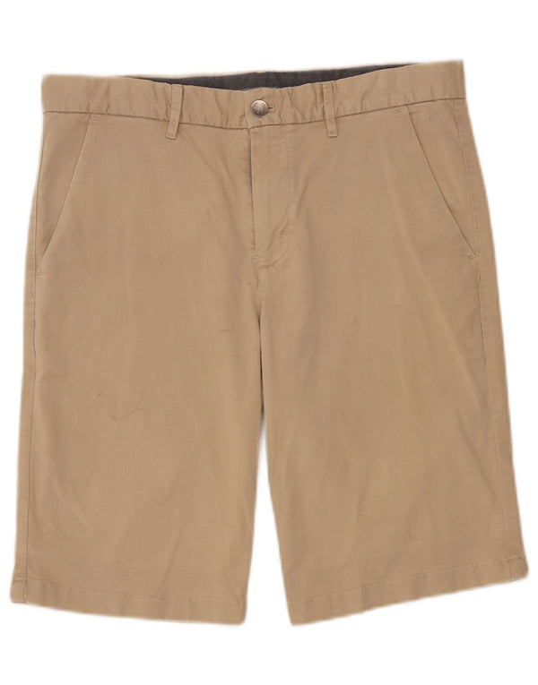 Calvin Klein Herre Chino Shorts W32 Medium Beige Bomuld