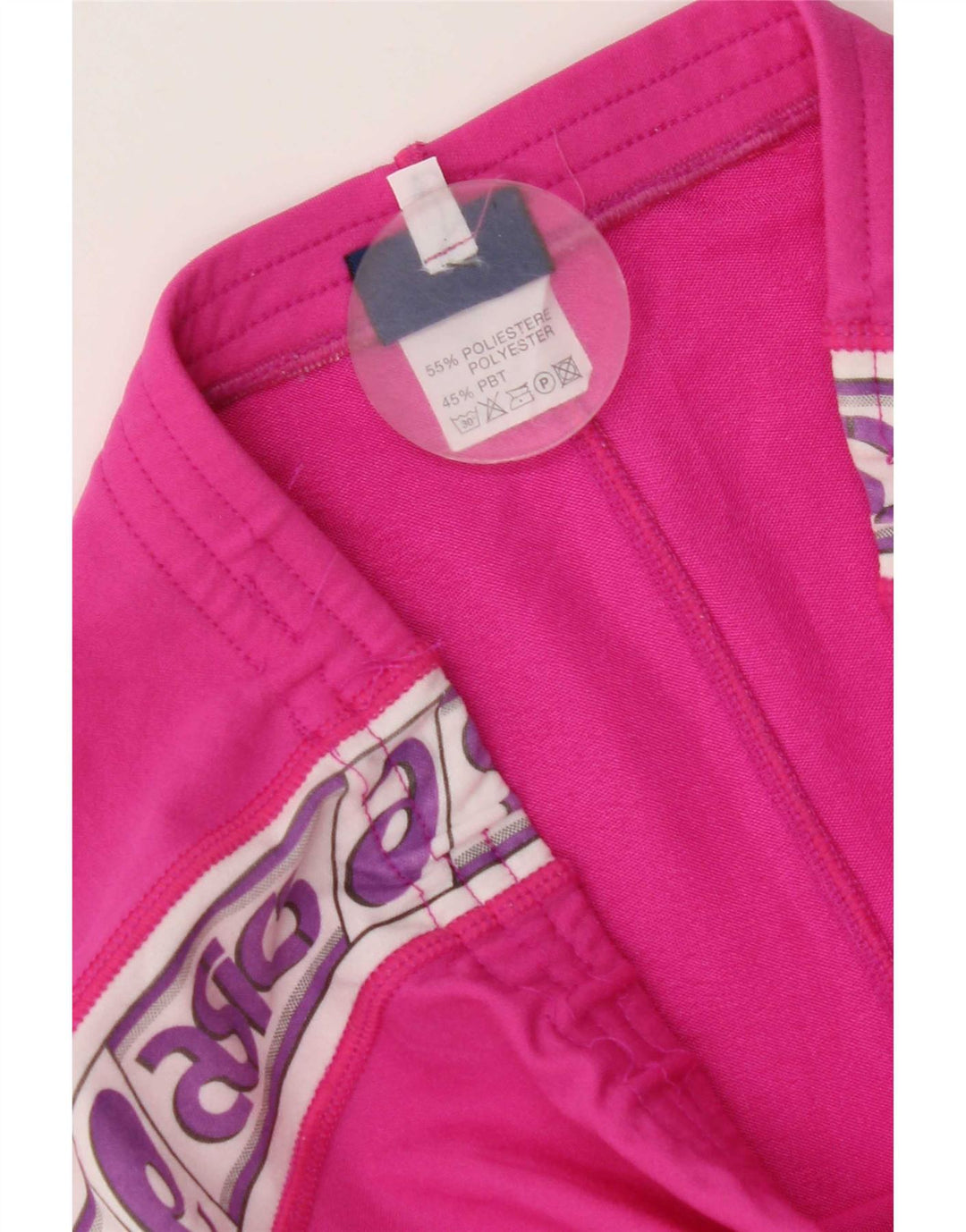 Asics Graphic Tracksuit Bukser til kvinder UK 12 Medium Pink Colourblock