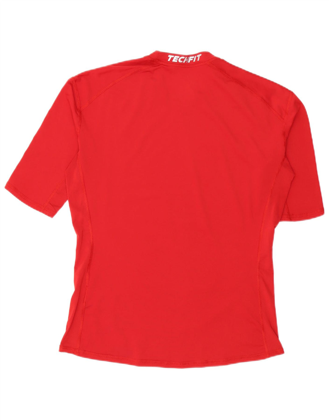 ADIDAS Herre Climalite T-Shirt Top XL Rød Polyester
