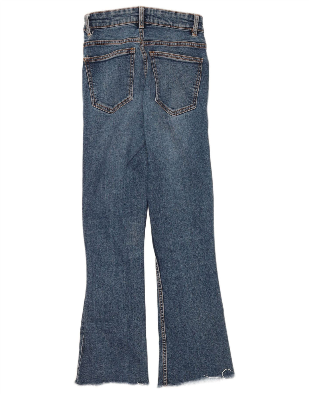 Zara Dame Bootcut Jeans EU 34 2XS W24 L26 Blå