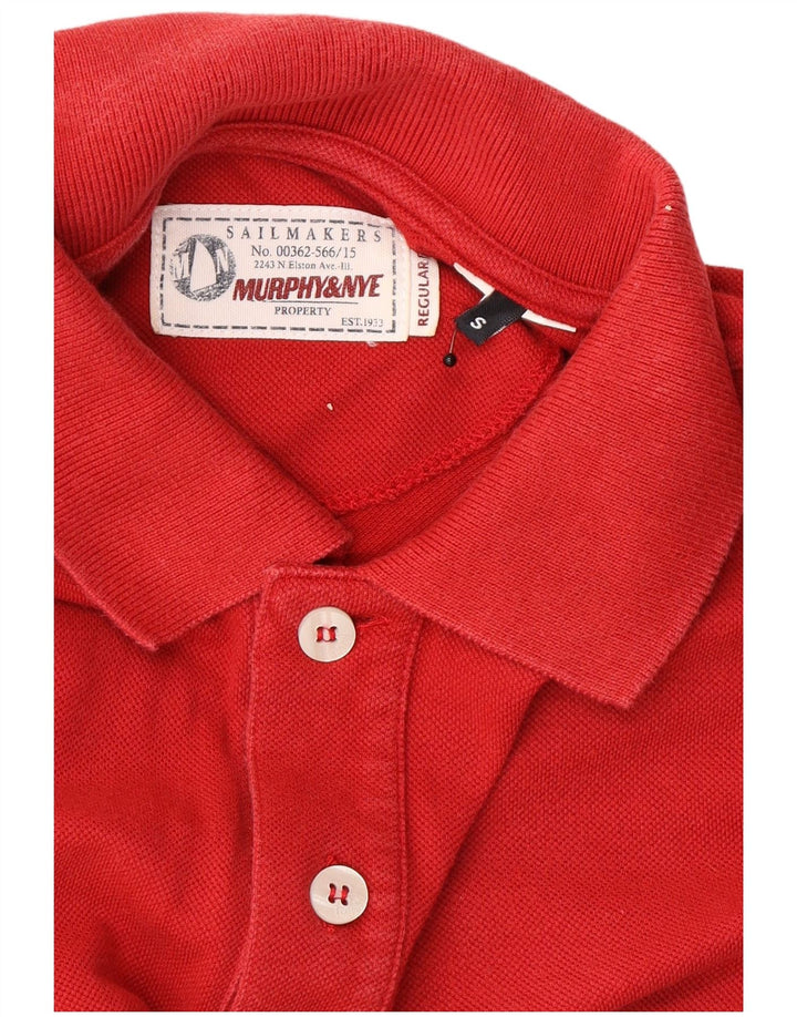 Murphy & Nye herre poloshirt lille rød