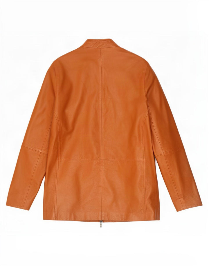 Vintage læderjakke til kvinder IT 42 Medium Brun