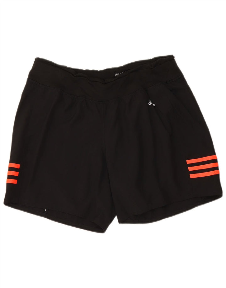 Adidas Dame Climalite Sports Shorts UK 8/10 Small Black Polyester