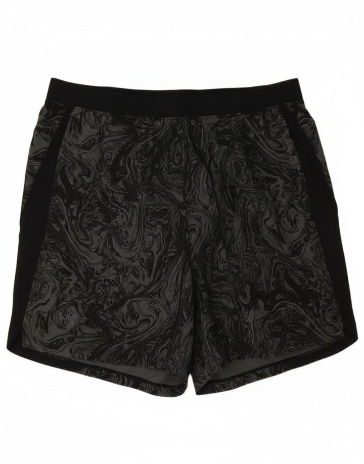 Under Armour Herre abstrakt mønster sportsshorts store sorte