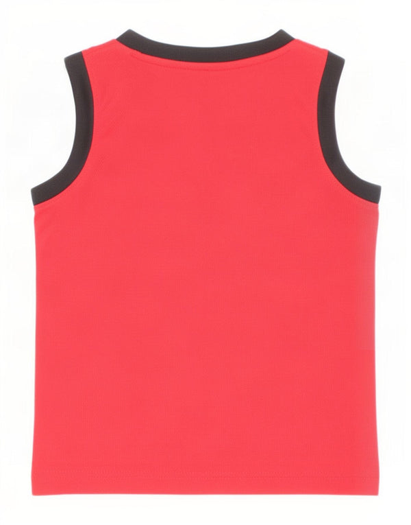Jordan Boys Grafisk Vest Top 2-3 År Rød Polyester