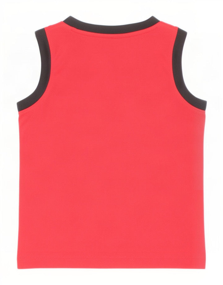 Jordan Boys Grafisk Vest Top 2-3 År Rød Polyester