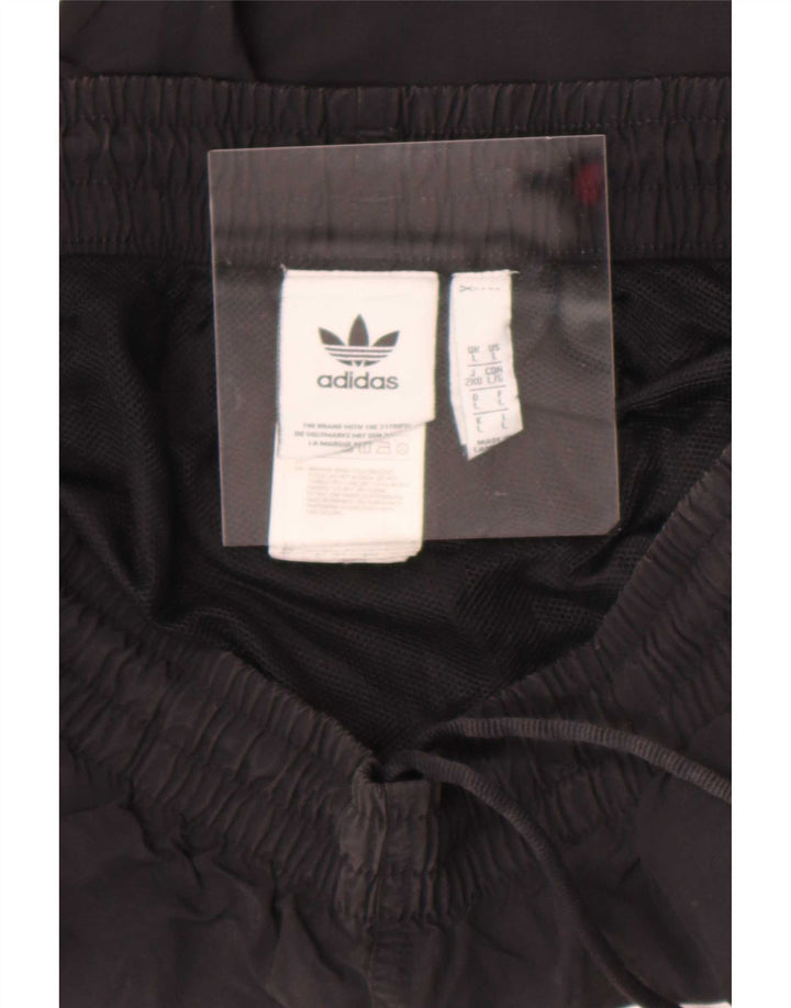Adidas Sportshorts til mænd, store, sorte nylon