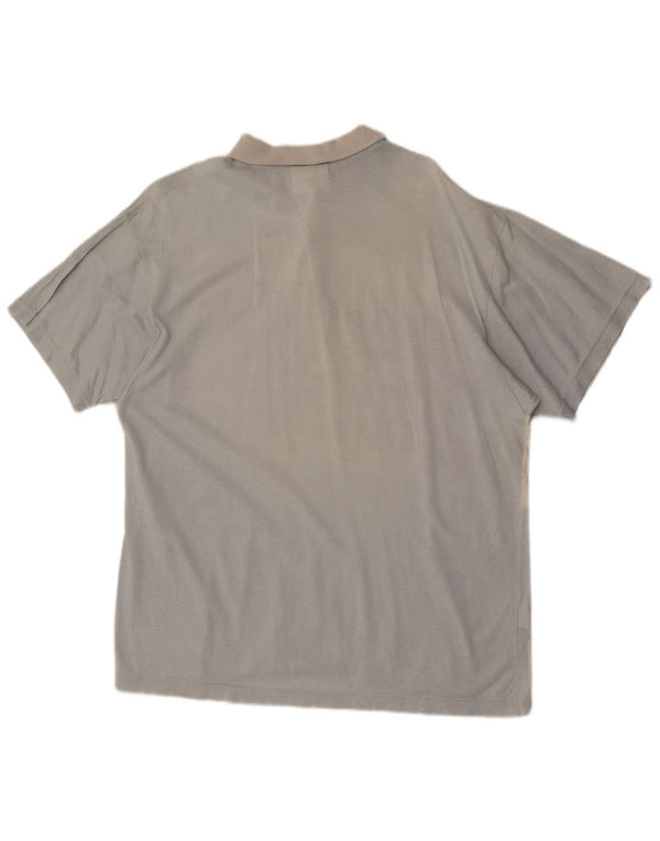AUSTRALIAN L'ALPINA Grafisk poloshirt til mænd IT 50 Medium Blue