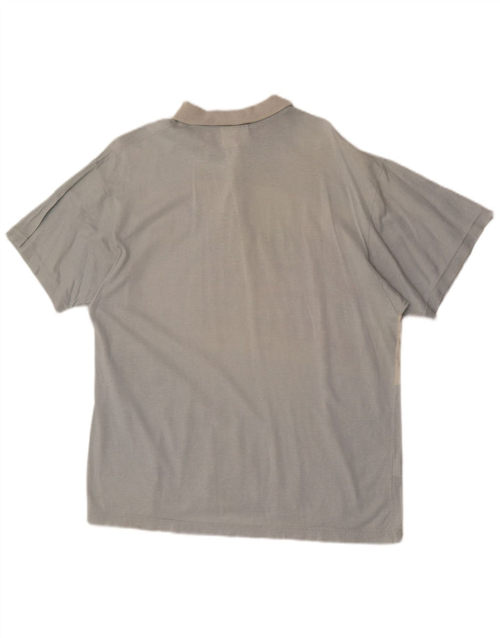 AUSTRALIAN L'ALPINA Grafisk poloshirt til mænd IT 50 Medium Blue