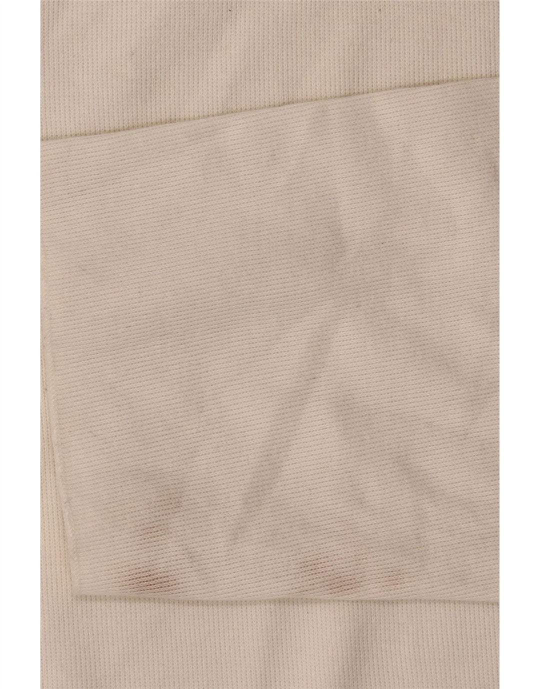 Zara Womens Oversized Crop Top Langærmet UK 14 Medium White Bomuld