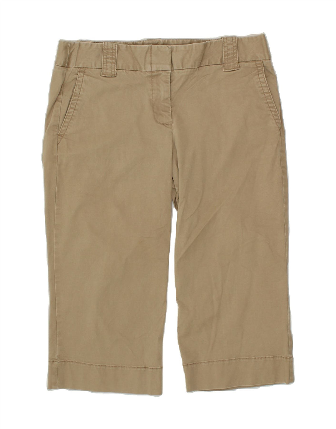 J. CREW Womens Bermuda Chino Shorts US 6 Medium W30  Beige Cotton Vintage J. Crew and Second-Hand J. Crew from Messina Hembry 