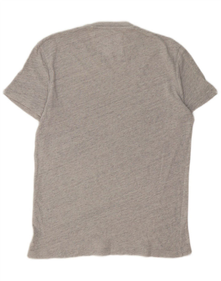Jack Wills Herre Grafisk T-Shirt Top XS Grå Bomuld