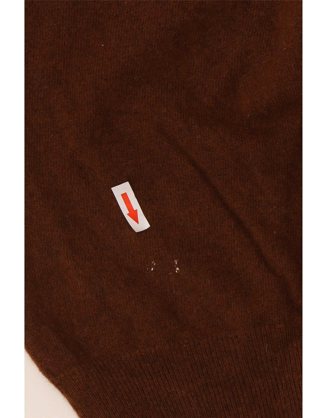 Brooksfield Herre Crew Neck Jumper Sweater IT 50 Medium Brown Argyle/Diamond