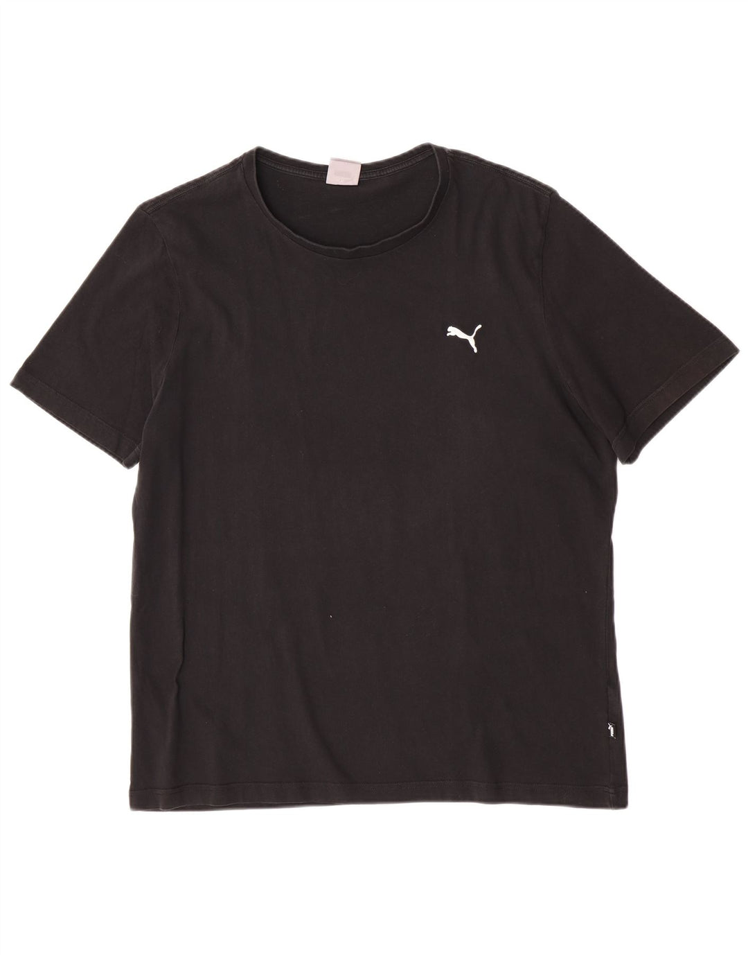Puma Herre T-Shirt Top XL Sort Bomuld