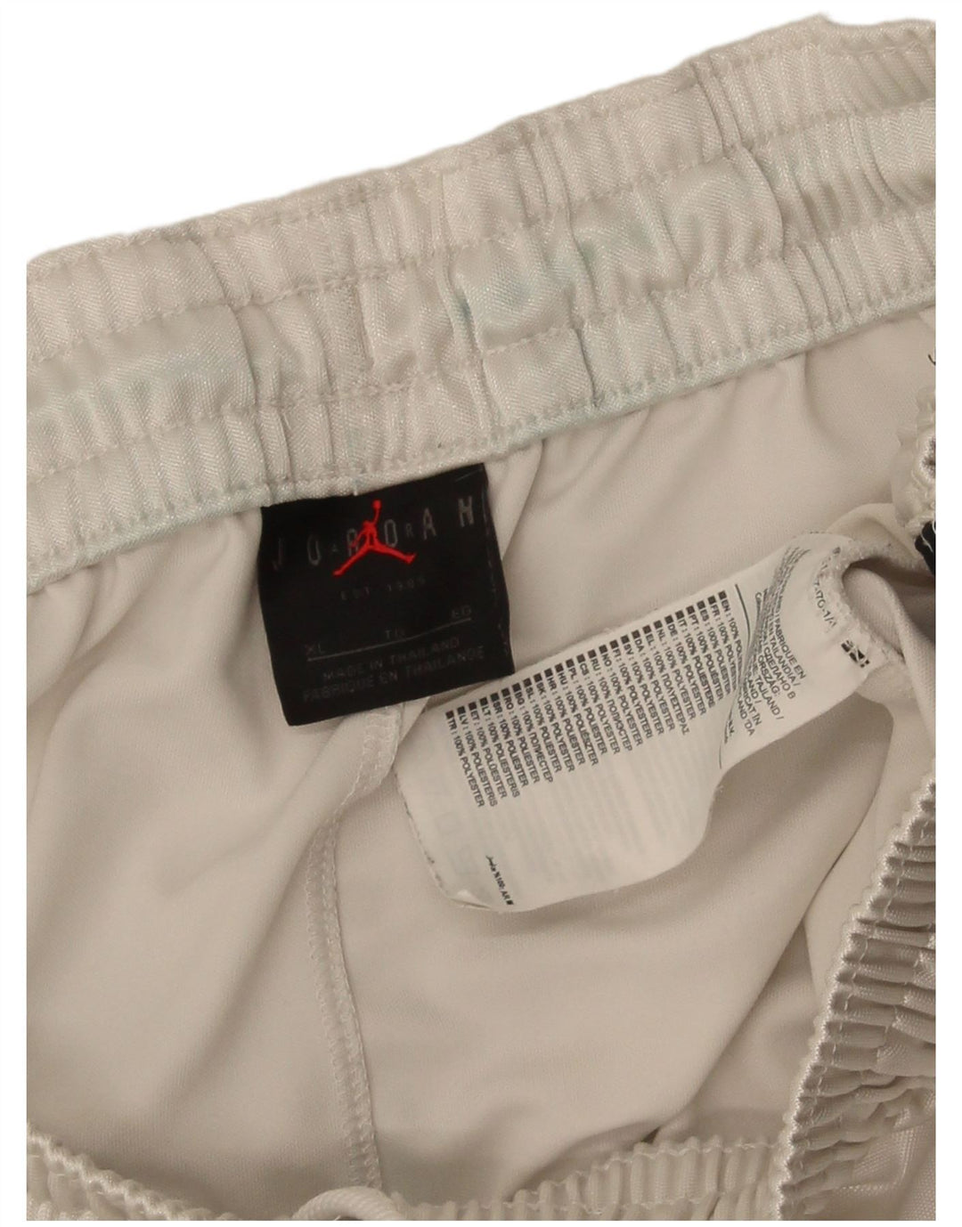 Jordan Herre Sportshorts XL Hvid Colourblock Polyester