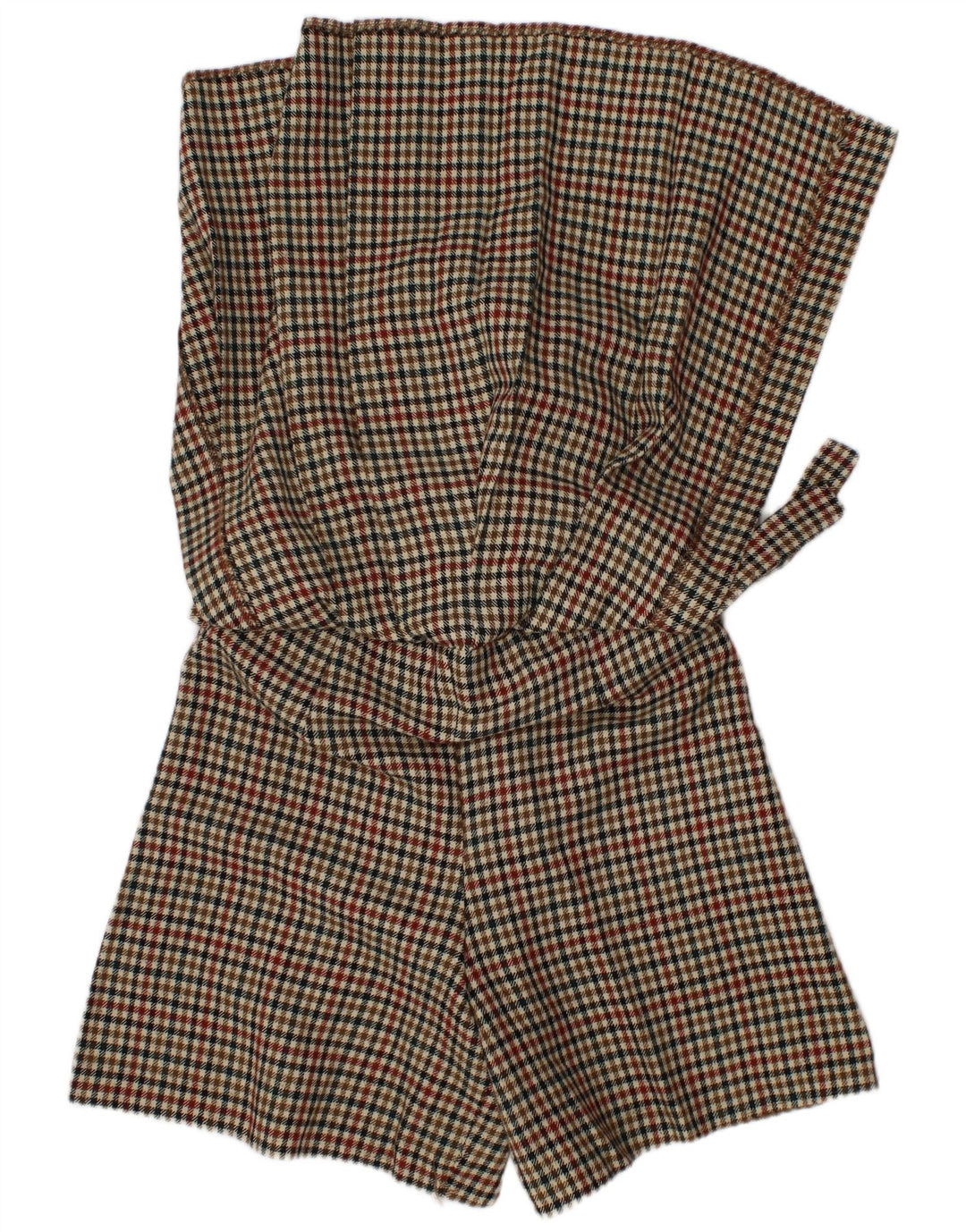 ZARA Girls Skort 9-10 År Multifarvet Houndstooth Polyester