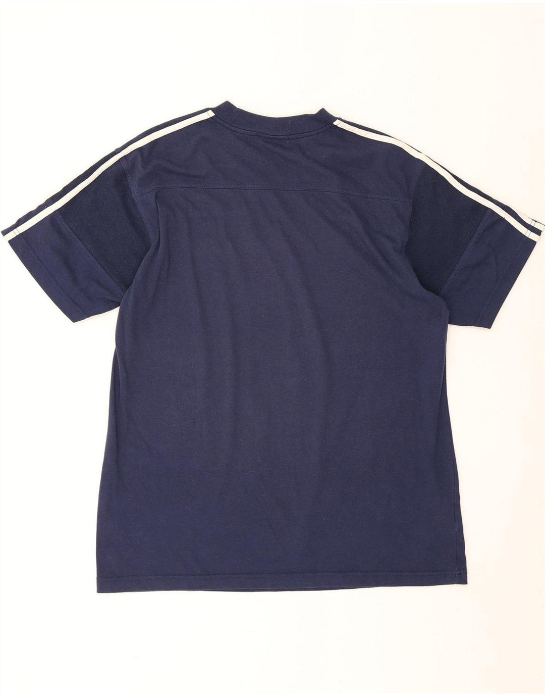 Adidas Herre T-Shirt Top Stor Marineblå Bomuld