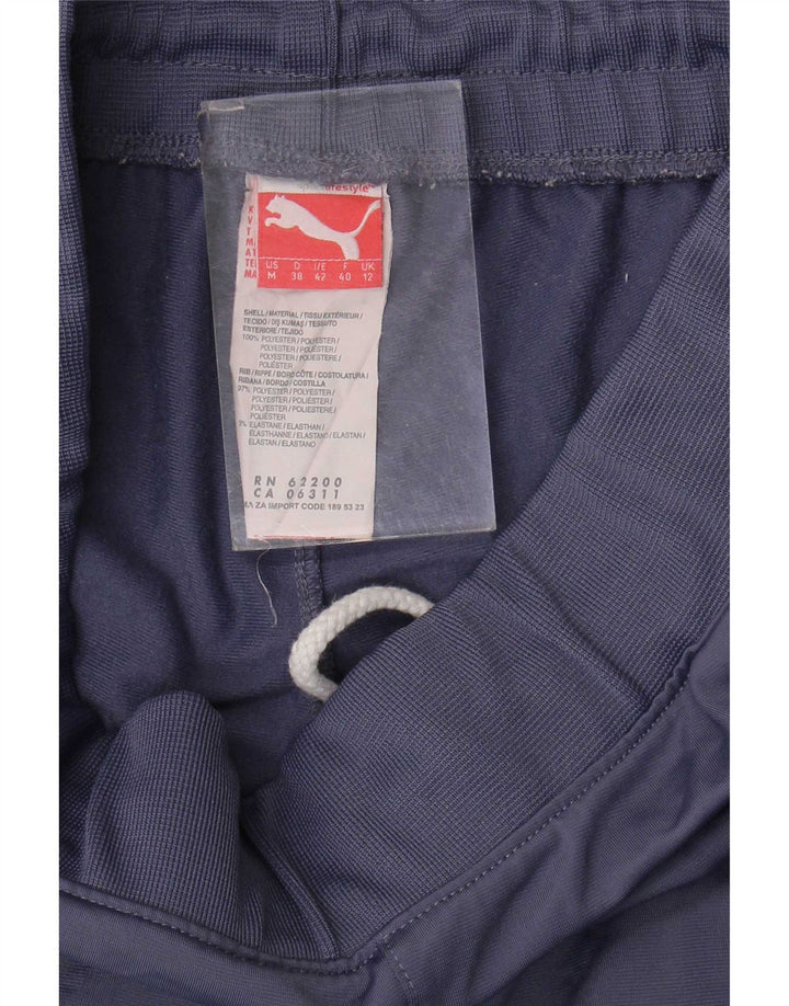 Puma træningsdragt til kvinder Joggers UK 12 Medium Blue Polyester