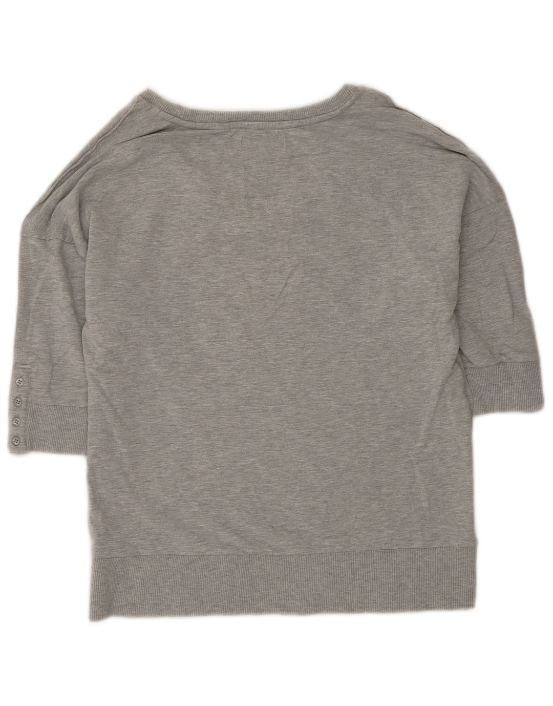 Ted Baker grafisk kortærmet sweatshirt til kvinder størrelse 3 mellemgrå