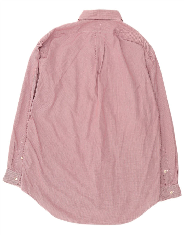 Ralph Lauren Herre Blake Loose Fit skjorte Medium Pink ternet bomuld
